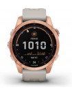 Спортивные часы Garmin Fenix ​​7S Solar EU (розовое золото, черные)
