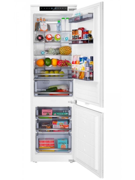 Холодильник встраиваемый MAUNFELD MBF17754NFWHGR LUX