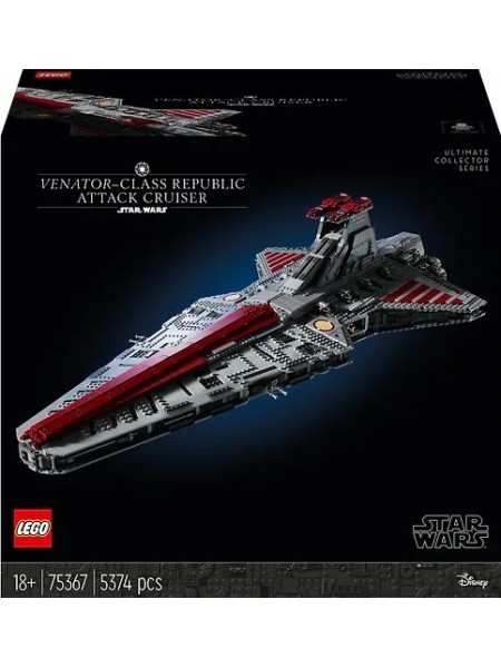 Конструктор LEGO Star Wars 75367 Venator-Class Republic Attack Cruiser